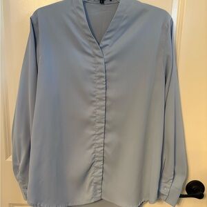 Eileen Fisher Sky Blue Blouse